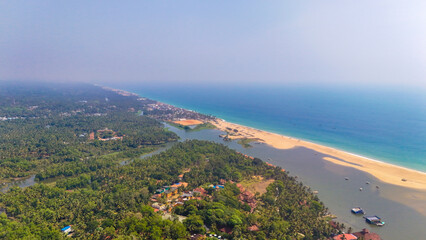 Mesmerizing Drone Shot of Poovar Island&rsquo;s Scenic Backwaters