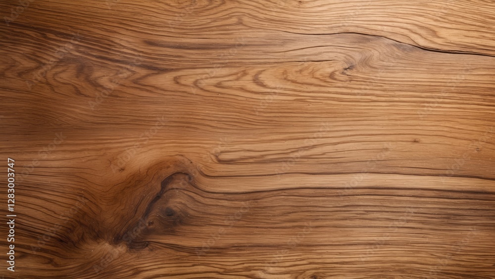Poster Natural wood texture with visible grain patterns and warm brown tones ideal for background use in design projects