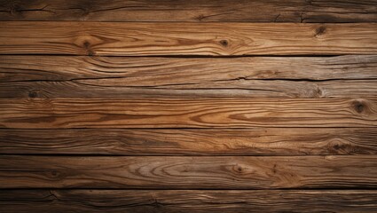 Fototapeta premium Natural wood background with rich textures and tones ideal for rustic themes, interior design, or as a backdrop for creative projects.