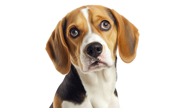 Beagle with expressive eyes and friendly demeanor