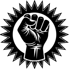 Symbol of Human Rights, Equality, and Anti-Discrimination Movement, Vector illustration