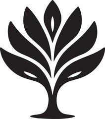 vector tree silhouette