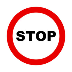 stop sign vector