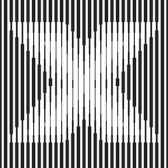 black lines X Halftone on transparent background,using for overlay,op art