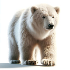 white polar bear