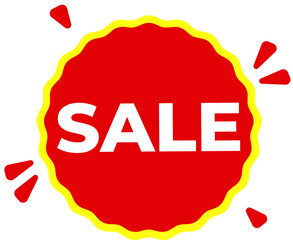 Circle Sale Label