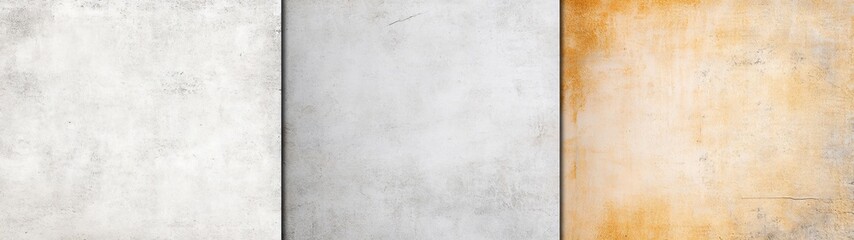 Obraz premium Textured Backgrounds Featuring White, Gray, and Orange Panels