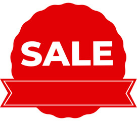 Circle Sale Label