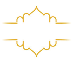 Elegant Ramadan Ornate Border