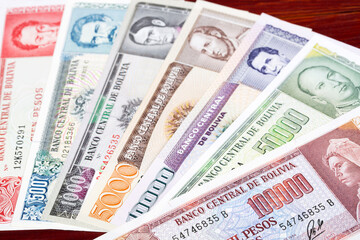 Old Bolivian money a business background