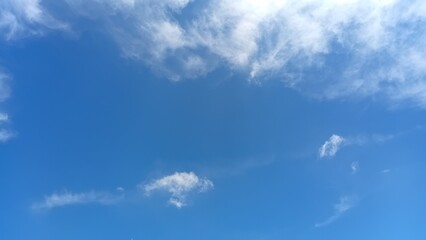 Obraz premium blue sky with clouds
