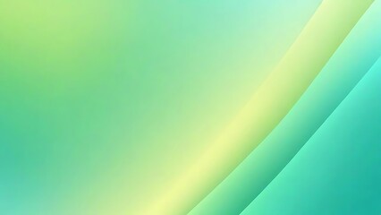 Abstract Green Gradient Background: Soft Hues, Diagonal Lines