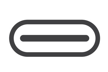 Web link icon black color isolated on transparent background.