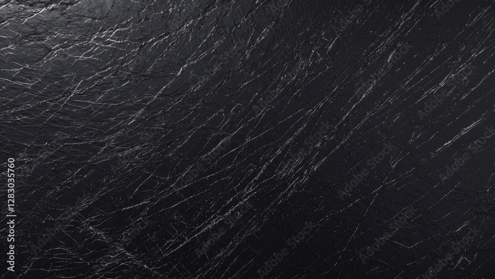 Poster textured black surface with rough scratches and subtle lines suitable for backgrounds, wallpapers, o