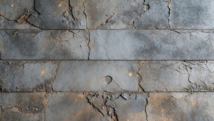 Crumbling cement floor texture background ideal for message placement and design projects