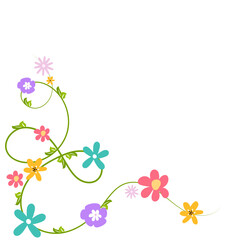 Spring Flower Corner