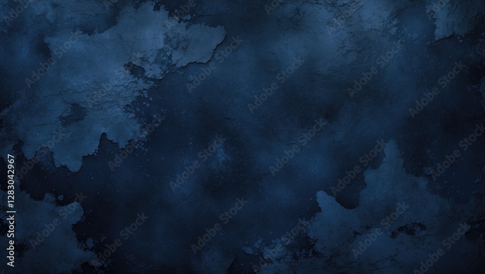 Poster abstract dark blue textured background with varying shades and patterns creating a moody atmosphere 