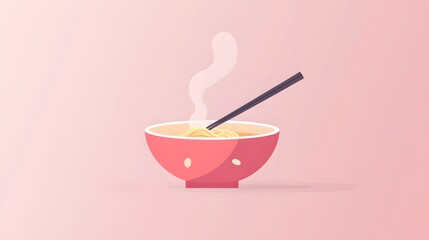 A warm bowl of steaming soup, inviting and cozy atmosphere, perfect for food blogs and culinary themes.