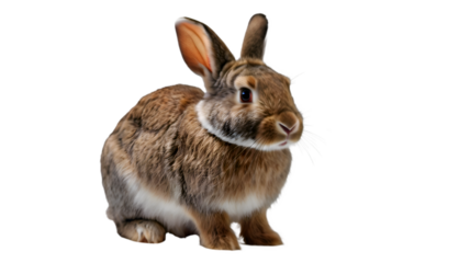 rabbit isolated on transparent background png