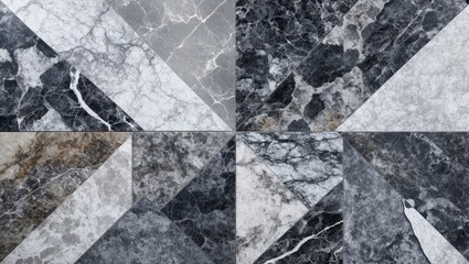 Fototapeta premium Gray and white marble stone texture abstract background for luxury interior design tiles and wallpaper in contemporary settings