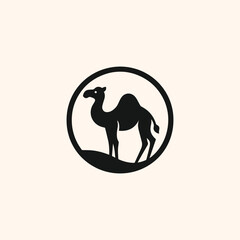 Minimalist Camel Logo