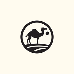 Minimalist Camel Logo