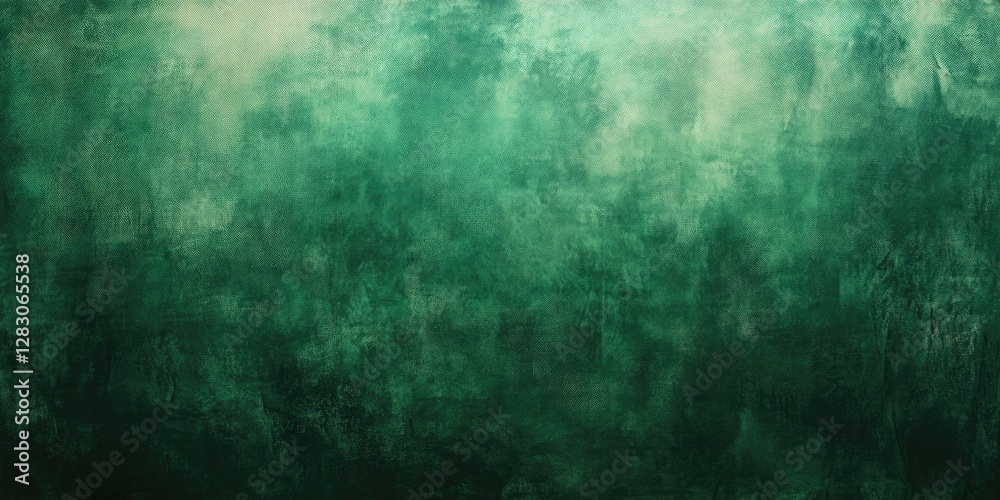 Aufkleber textured green canvas backdrop with varying shades of dark and light green creating a soothing, abst