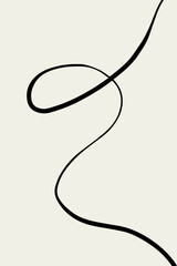 Minimalist Modern Wall Art Print Poster. Printable Poster Wall Decoration. Simple Line Poster Wall Decor, trend, modern, perfect for design in the living room, bedroom, kitchen, office