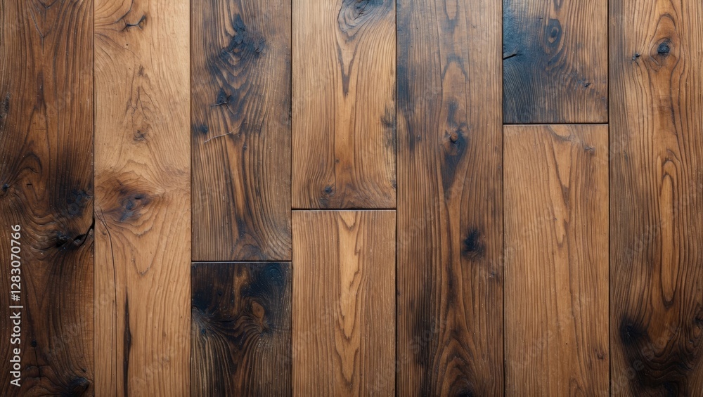 Poster wooden tabletop texture with natural grain patterns ideal for backgrounds, layouts, and design proje