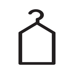 Circular line icon tag, representing round discount labels.