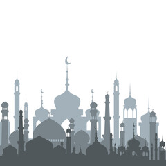 Islamic Mosque Silhouette