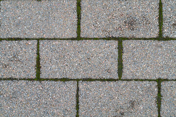 Gray paving slabs as texture
