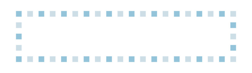 かわいいシンプルな飾り罫のイラスト