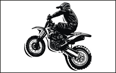 silhouette of a motorcycle