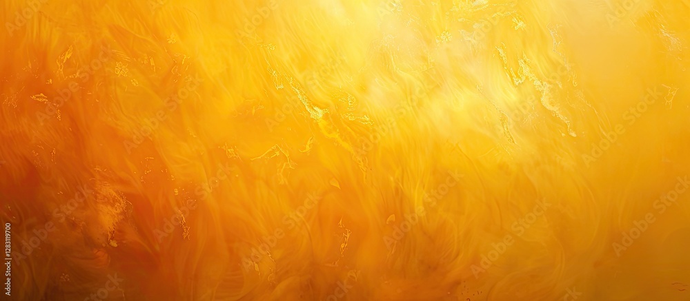 Aufkleber warm orange and yellow abstract background with smooth motion blur ideal for copy space featuring gr