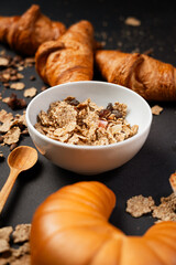 breakfast cereals bowl bread dishes vegan food