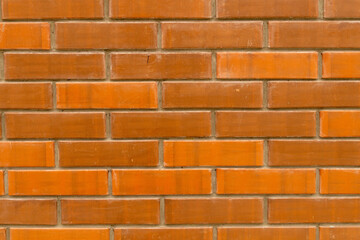 Brown brickwall as a pattern