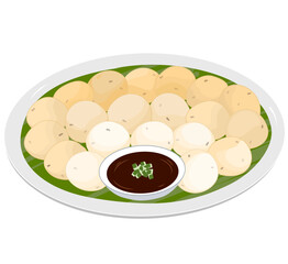 Pempek Adaan Bulat Palembang Indonesian Food