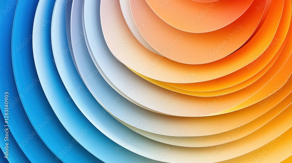 Poster gradient geometric shape background with dynamic circle abstract