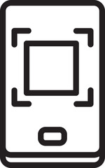 Payment Scan Outline Icon