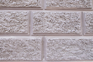 White brickwall as a pattern