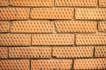  Brown brickwall as a pattern