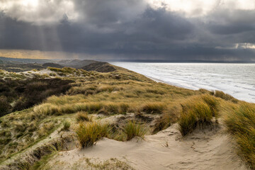 La plage et les dunes entre Quend-Plage et la Baie de Somme
