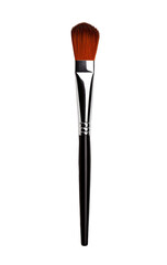 Professional makeup brush with synthetic bristles