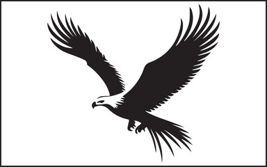 Obraz premium eagle on white background