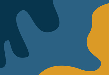 Abstract background in blue and yellow colors. Vector illustration for your design © creativediastudio