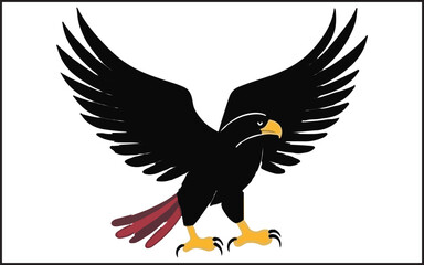 Obraz premium eagle in the form of an eagle