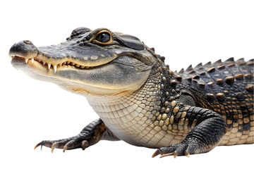 Fototapeta premium crocodile isolated on transparent background