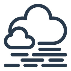 Foggy Spring Morning Landscape