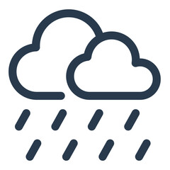 Rainy Weather with Storm Clouds